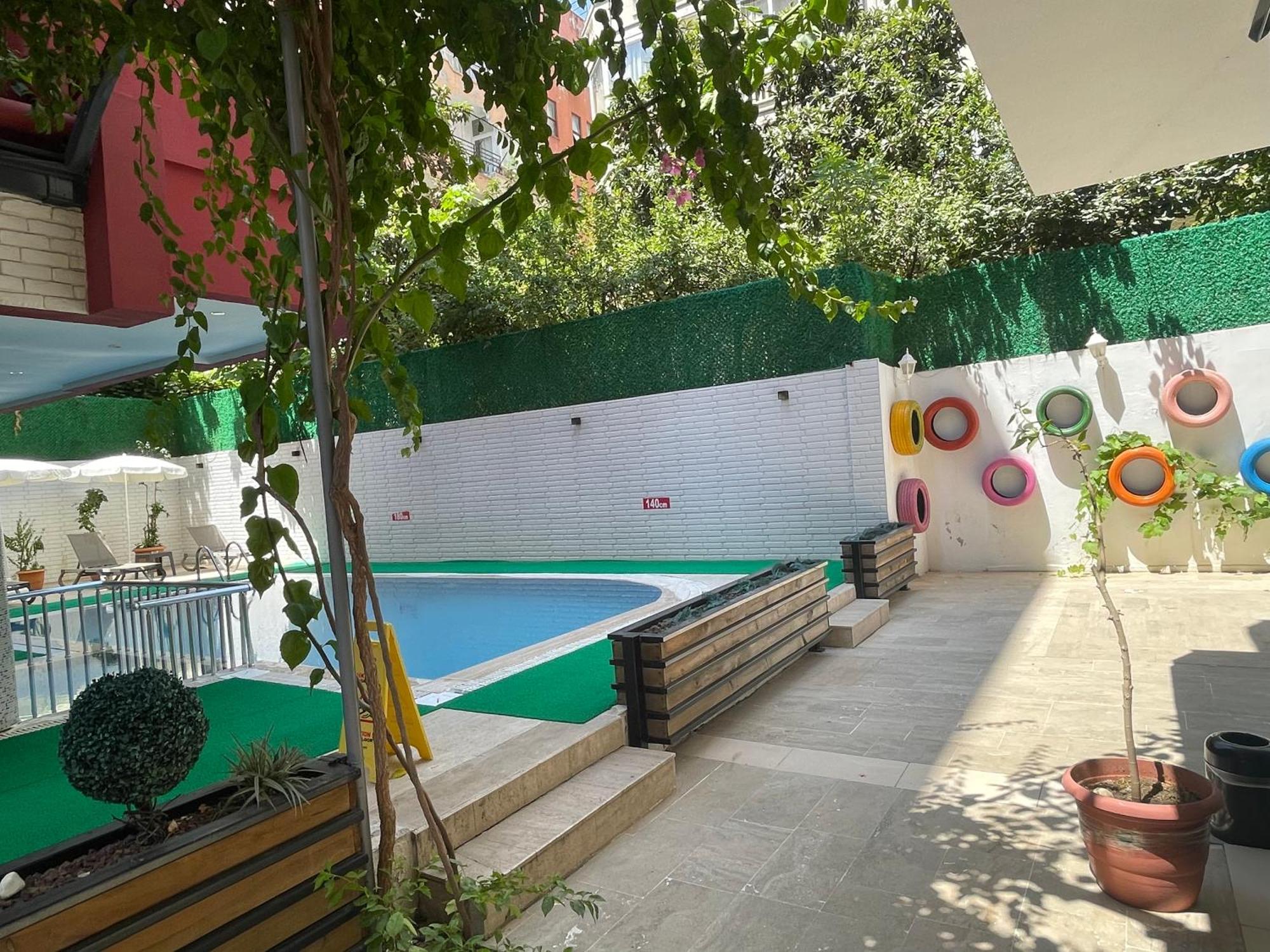 Twin Apart Hotel Alanya Exterior foto